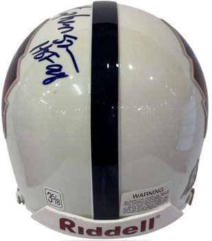 Dwight Stephenson Autographed Hall Of Fame Mini Helmet