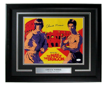 Chuck Norris Autographed 11X14 Photo 
