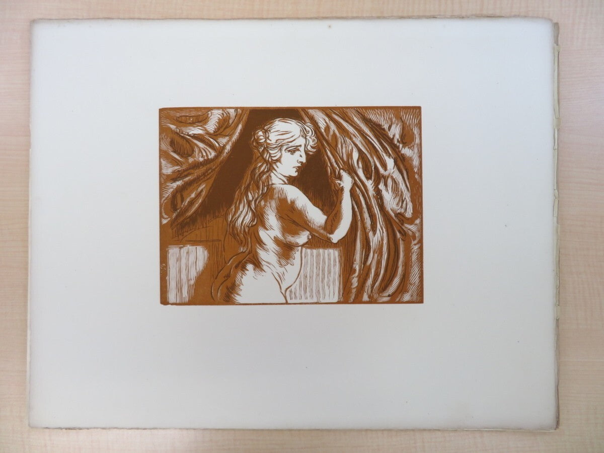 Emile Verhaeren Kato 1918 1St Edition Limited 145/150 Woodcuts By Vibert Rare