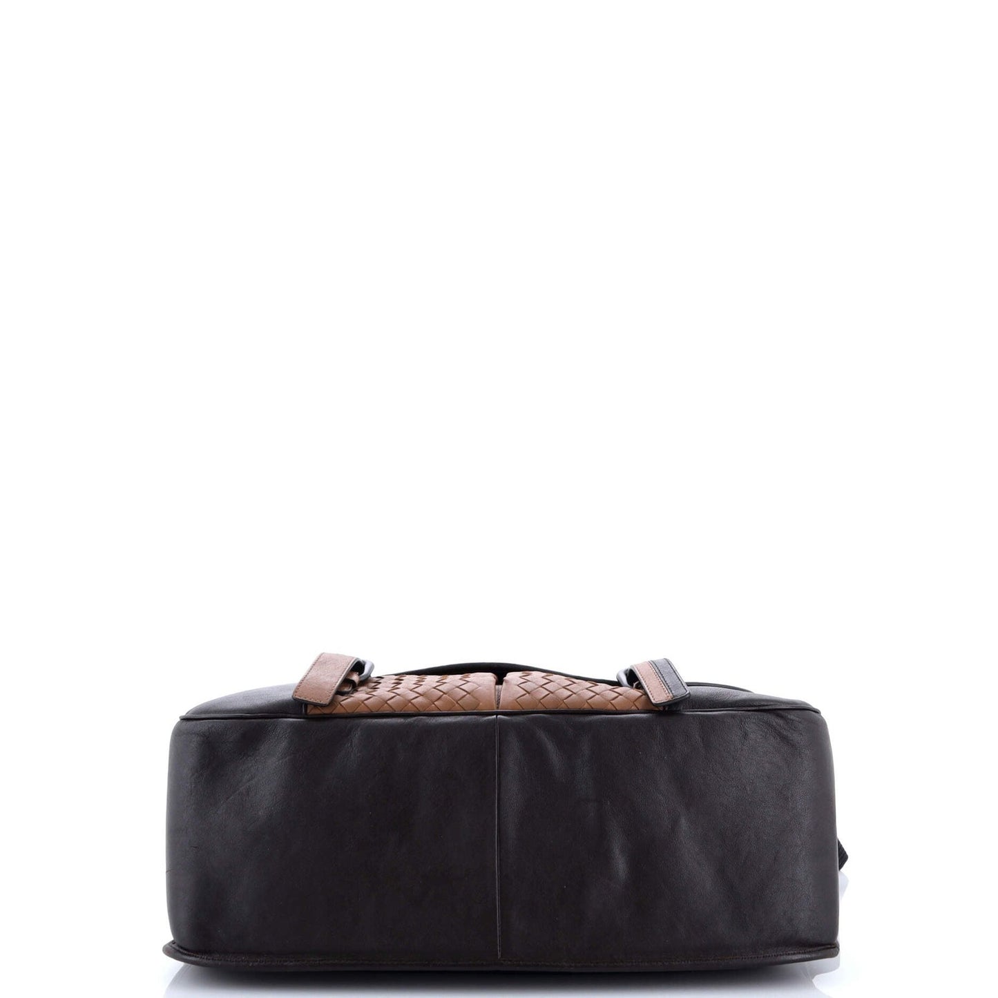 Bottega Veneta Gardena Messenger Bag Cervo With Intrecciato Detail Large