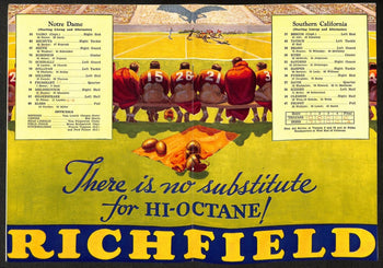 1934 Notre Dame @ Usc  Vintage College Football Game Program 194601