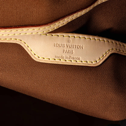 Louis Vuitton Palermo Handbag Monogram Canvas Gm