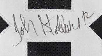 John Stallworth Steelers Signed Black Jersey Jsa