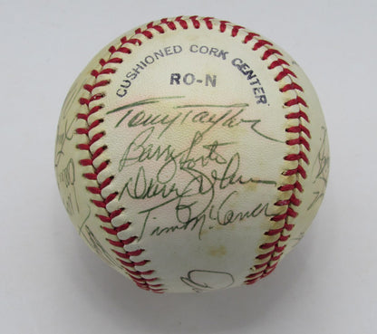 1977 Phillies Team Signed By 19 Onl Baseball Schmidt Nl East Champions 191895