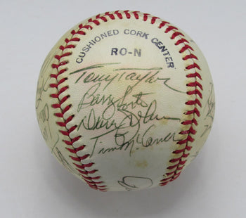 1977 Phillies Team Signed By 19 Onl Baseball Schmidt Nl East Champions 191895