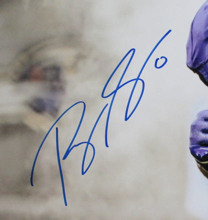 Roquan Smith Ravens Autographed 16X20 Photo Framed Beckett 184989