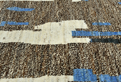 Contemporary Brown Abstract Style Moroccan Style