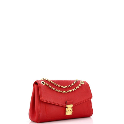 Louis Vuitton Saint Germain Handbag Monogram Empreinte Leather Pm