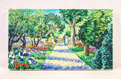 Guy Bgin 1993 Original Oil Painting "Parfum De France Iv" Signed Canadian Art