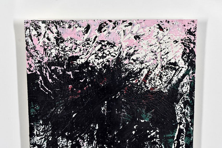 Steven Cox (Scottish) Oil on Paper Original Paintings Unique Work Abstract 2015