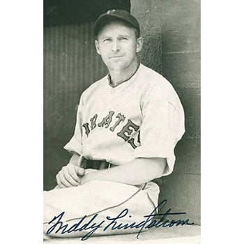 Maddy Lindstrom Autographed Vintage 3X5 Cache