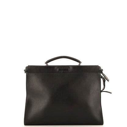 Fendi Monster Peekaboo Iconic Fit Bag Calfskin Large