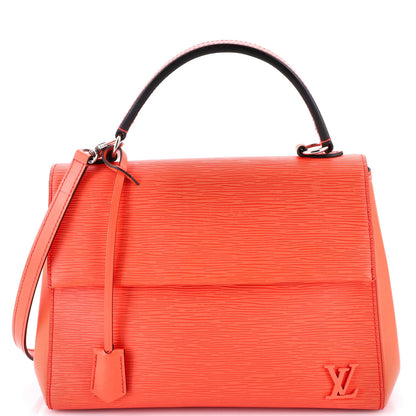 Louis Vuitton Cluny Top Handle Bag Epi Leather Mm