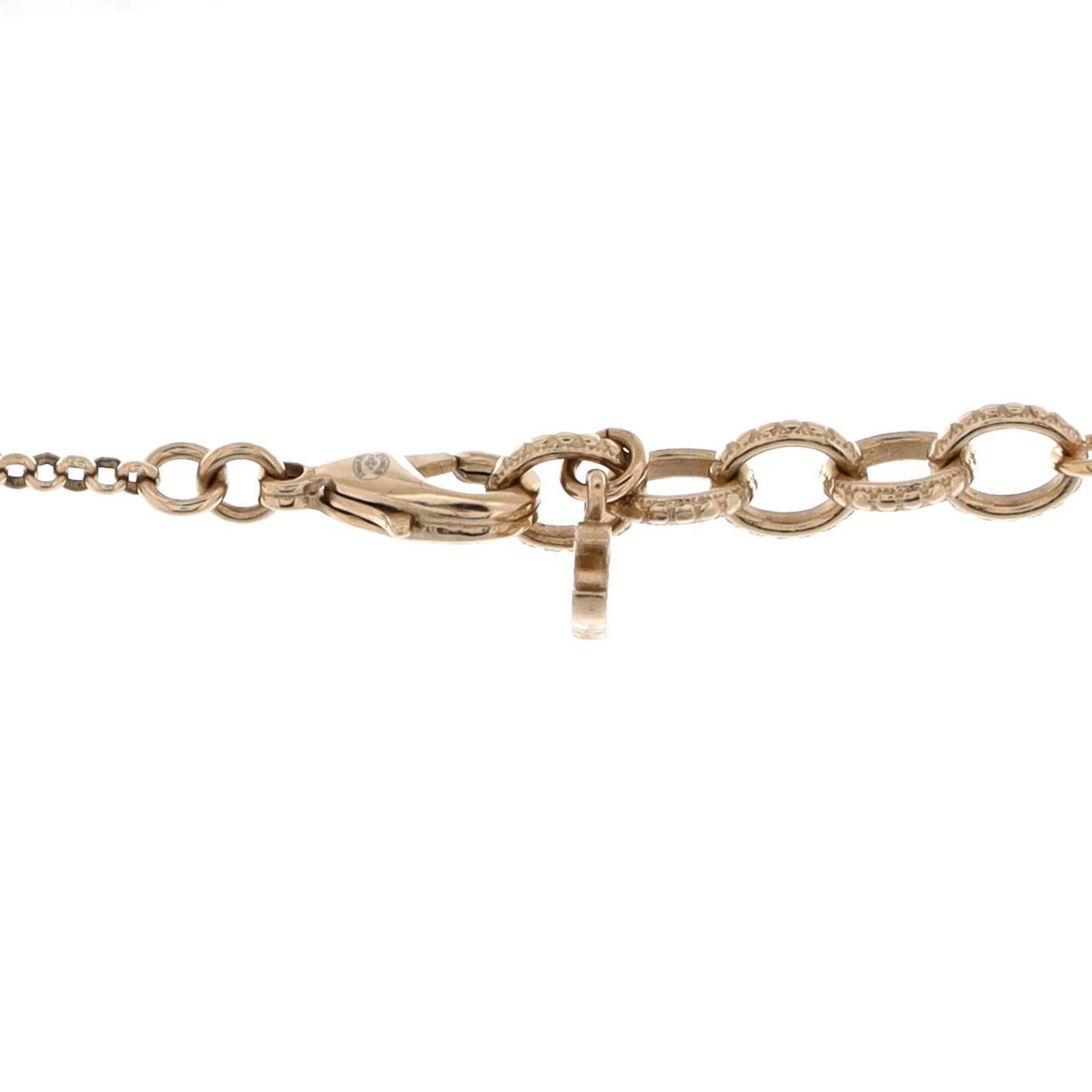 Chanel Camellia Pendant Necklace Metal With Crystals And Faux Pearls