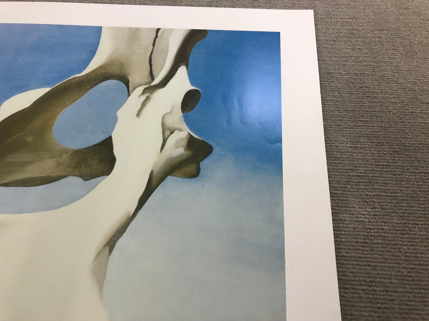 Georgia O'Keeffe Pelvis With The Distance " Offset Lithograph Moder