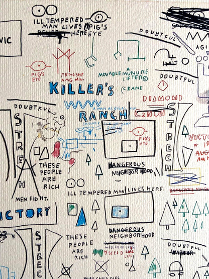 Jean-Michel Basquiat Lithograph