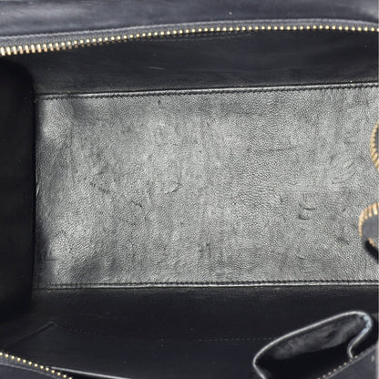 Celine Luggage Bag Canvas And Leather Mini