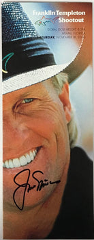 Jack Nicklaus Autographed 2000 Franklin Templeton Shootout Pamphlet