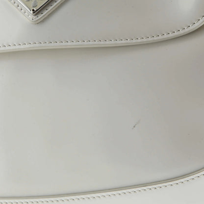Prada Cleo Flap Shoulder Bag Spazzolato Leather Small