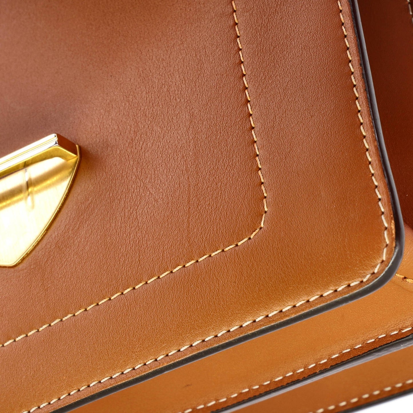 Canvas Louis Vuitton Biface Handbag Leather and Reverse Monogram