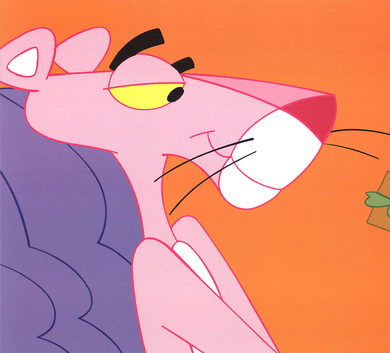 Blake Edwards The Pink Panther Enjoying Someone Else'S Sandwich " Offset