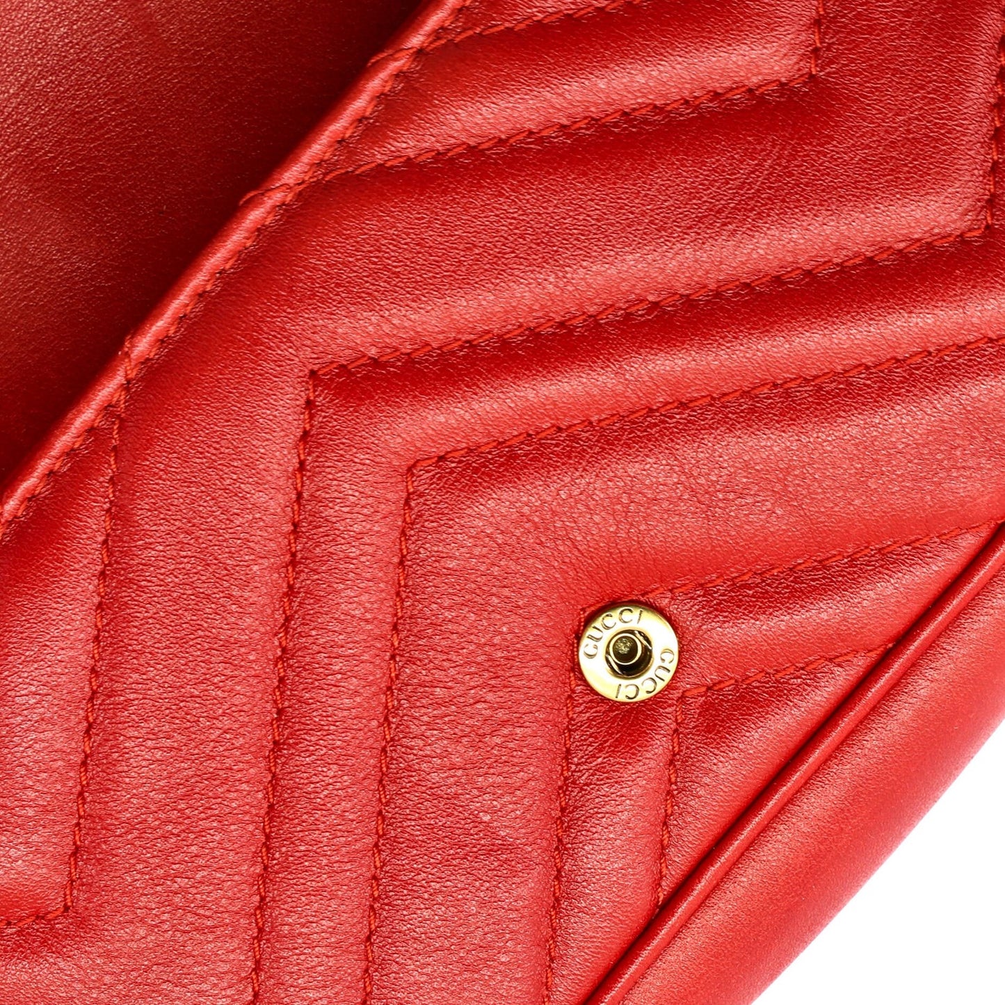 Gucci Gg Marmont Flap Bag Matelasse Leather Super Mini