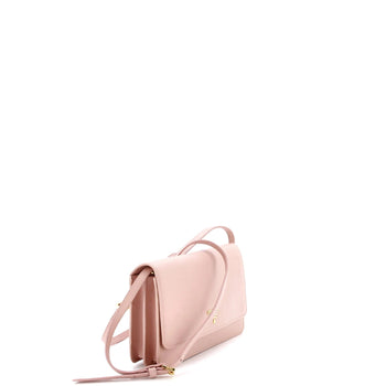 Prada Wallet On Strap Saffiano Leather Small