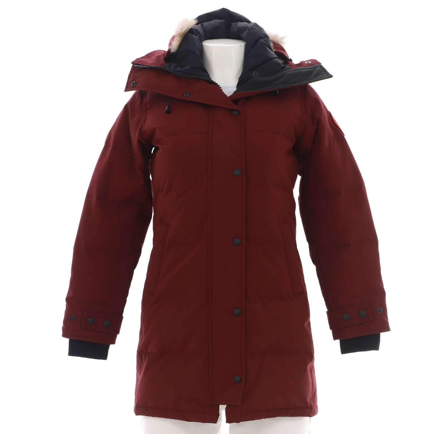 Canada Goose Women'S Shelburne Parka Quilted Polyester Blend With Down And Fur