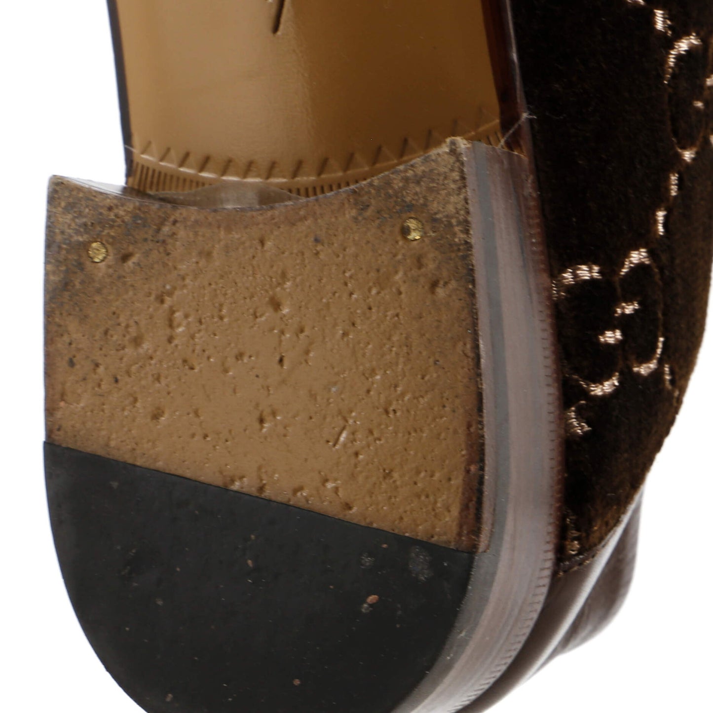 Gucci Men'S Jordaan Loafers Gg Velvet