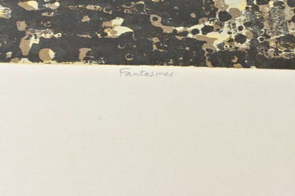 Jean Dubuffet (French) - Fantasmes Original Lithograph 1958 Signed Pencil E.A