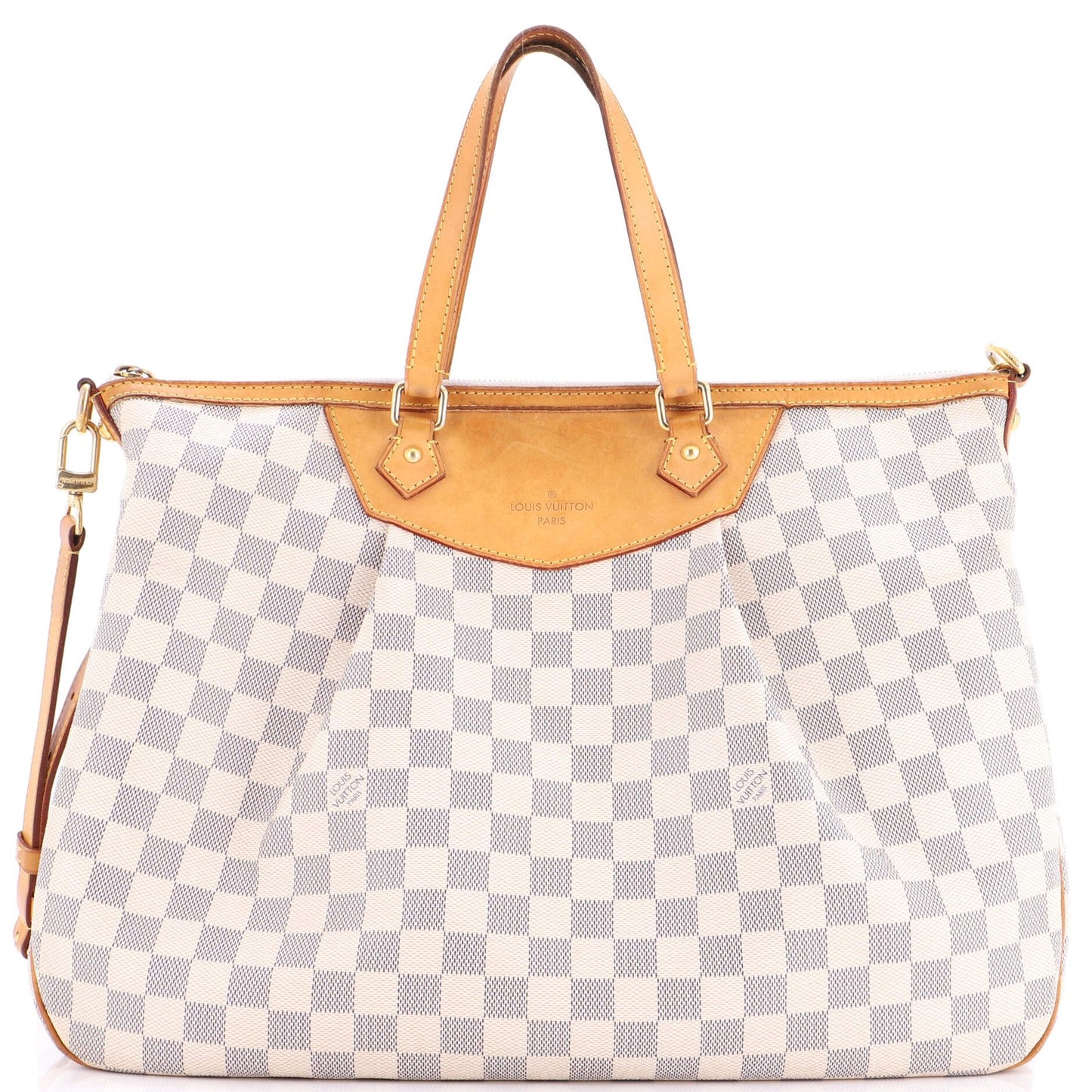 Louis Vuitton Siracusa Handbag Damier Gm