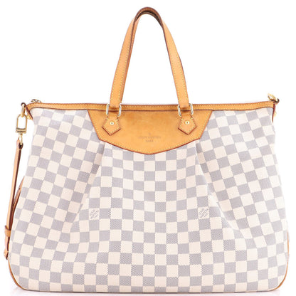 Louis Vuitton Siracusa Handbag Damier Gm
