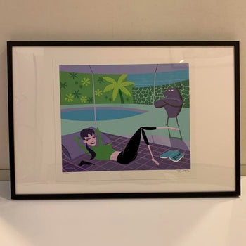 #005 Shag Silkscreen Poster Edition Autographed