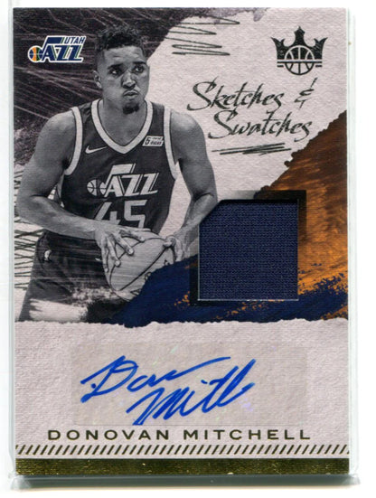 Donovan Mitchell 2017-18 Panini Sketches &