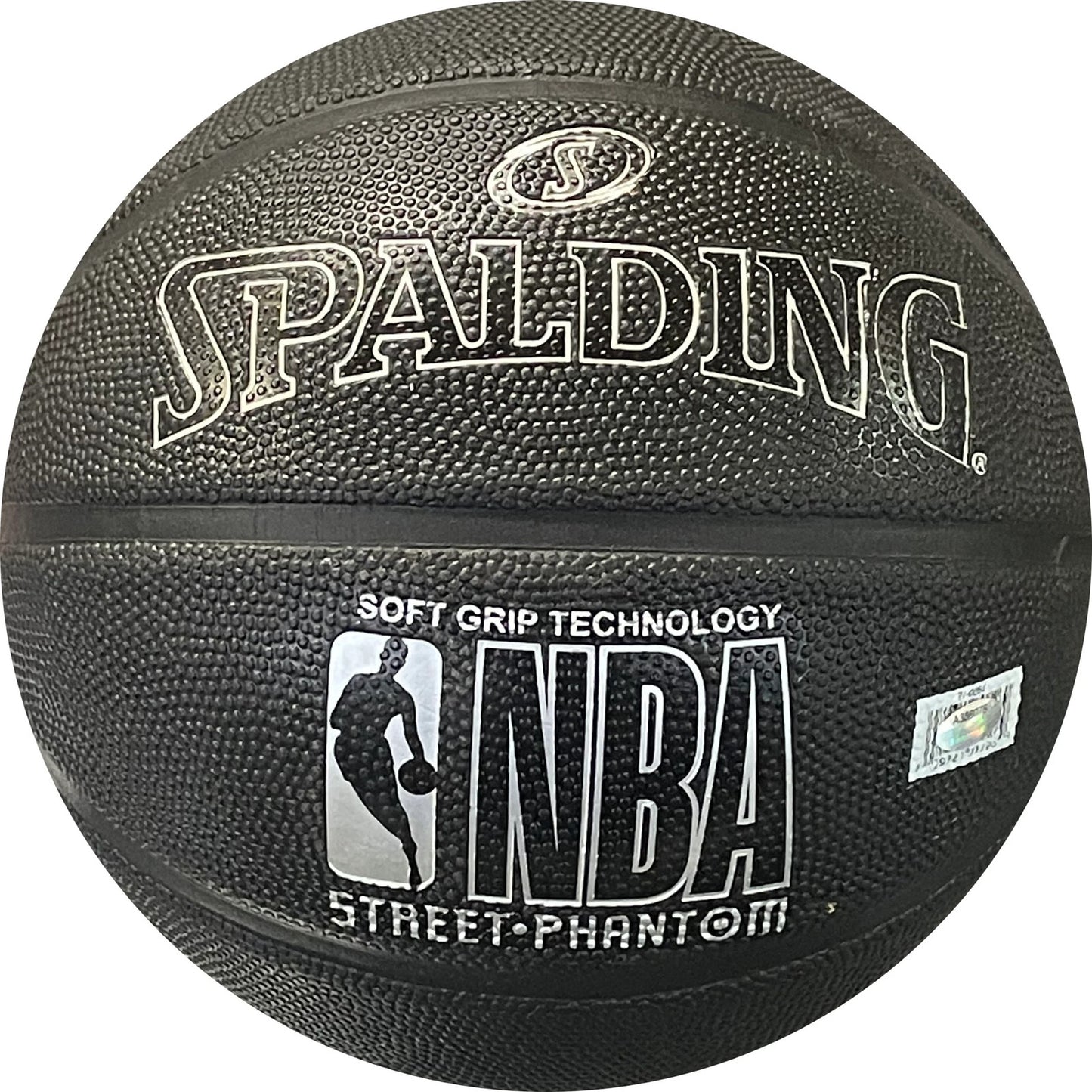 Karrem Abdul-Jabbar "Hof 95" Autographed Spalding Black Basketball