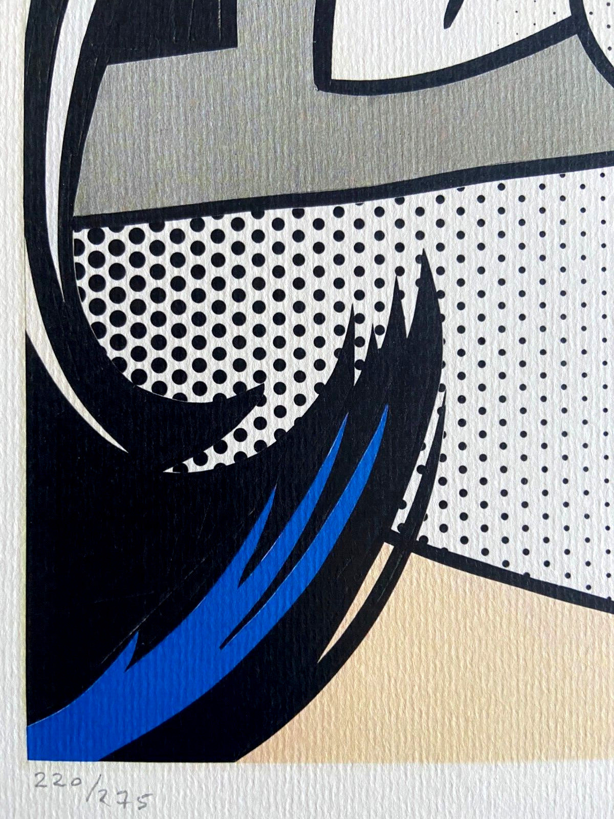 Roy Lichtenstein Lithograph Coa Signed Op Limited Edition