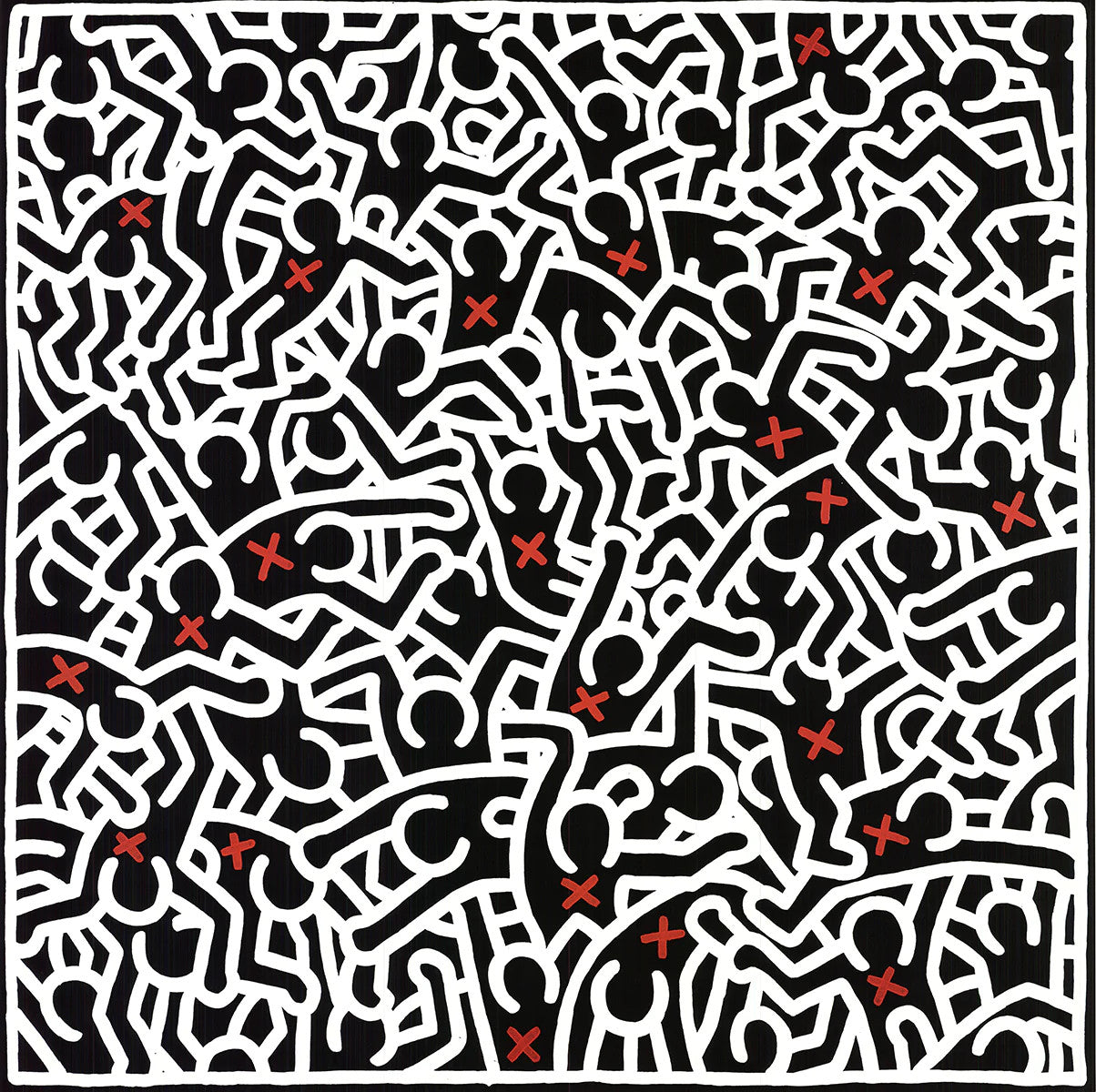 Keith Haring Untitled (April ) " Poster Pop Art