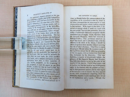 Vasilii Mikhailovich Golovnin "Narrative Of My Captivity In Japan" First Edition