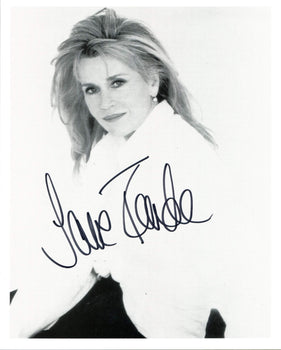 Jane Fonda Autographed 8X10 Photo