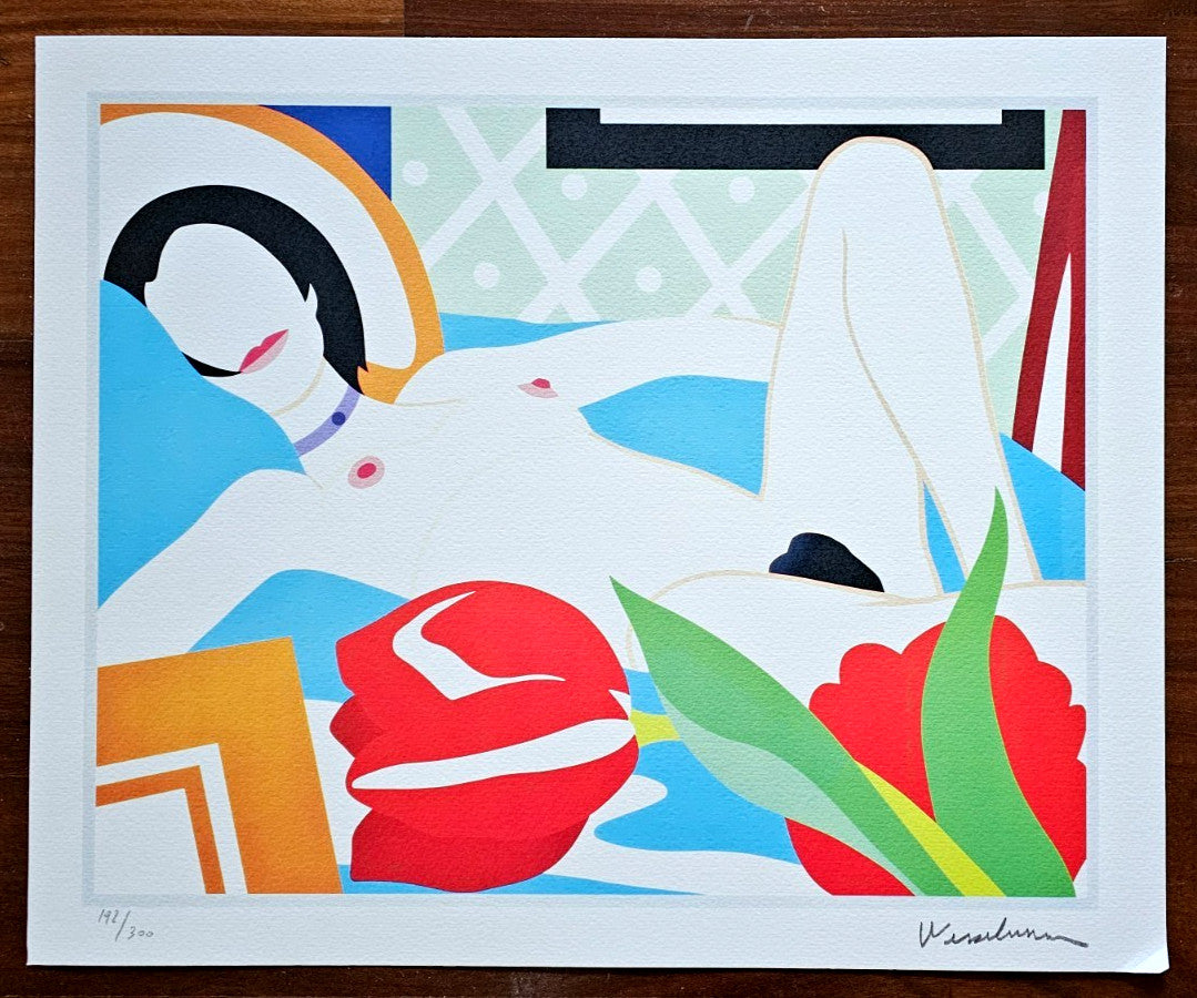 Ex - Tom Wesselmann Lithograph COA Signed op Numbered Limited 300
