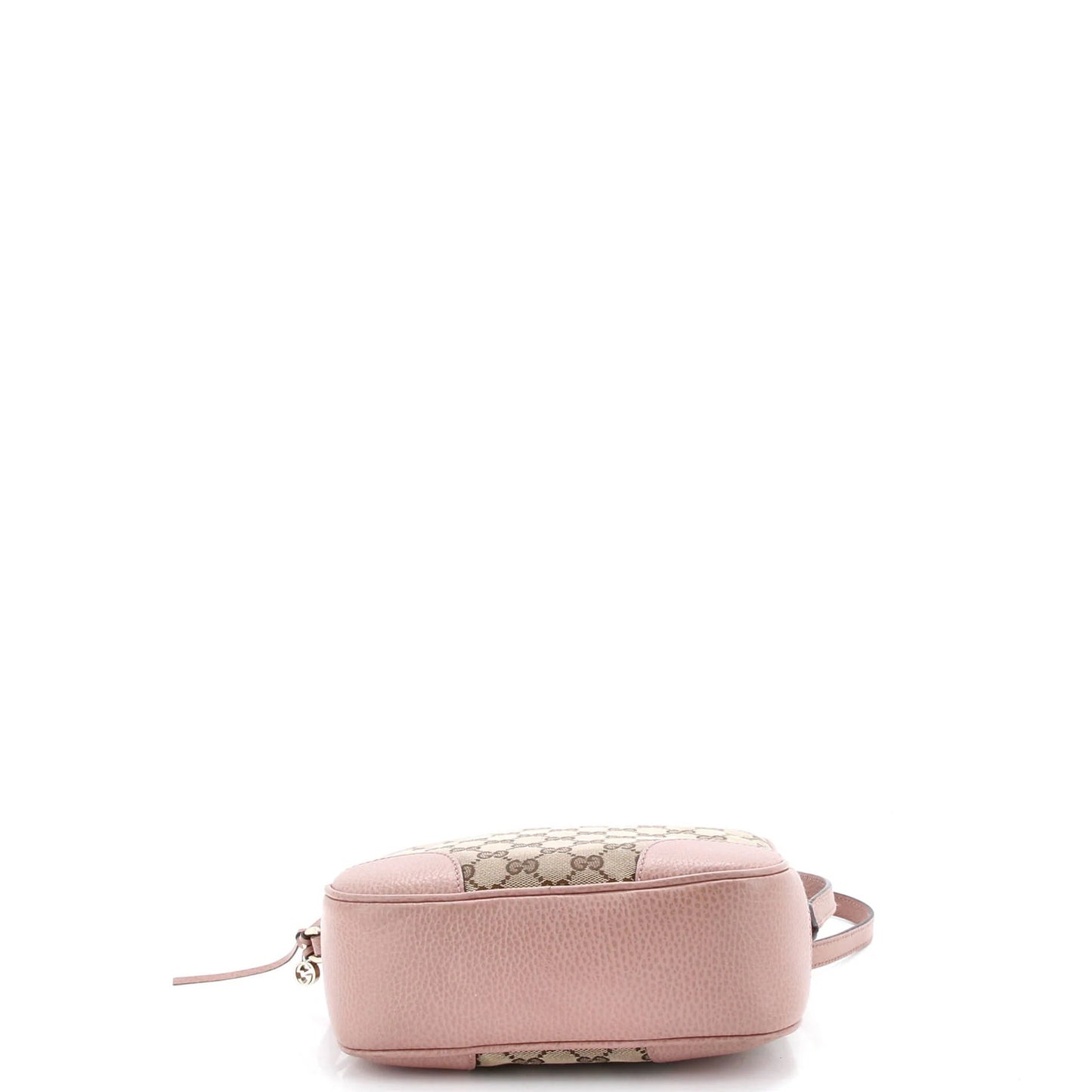 Gucci Bree Disco Crossbody Bag Gg Canvas With Leather Mini