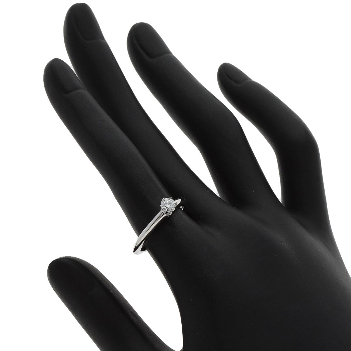 TIFFANY&Co.   Ring Solitaire Knife Edge 1P
