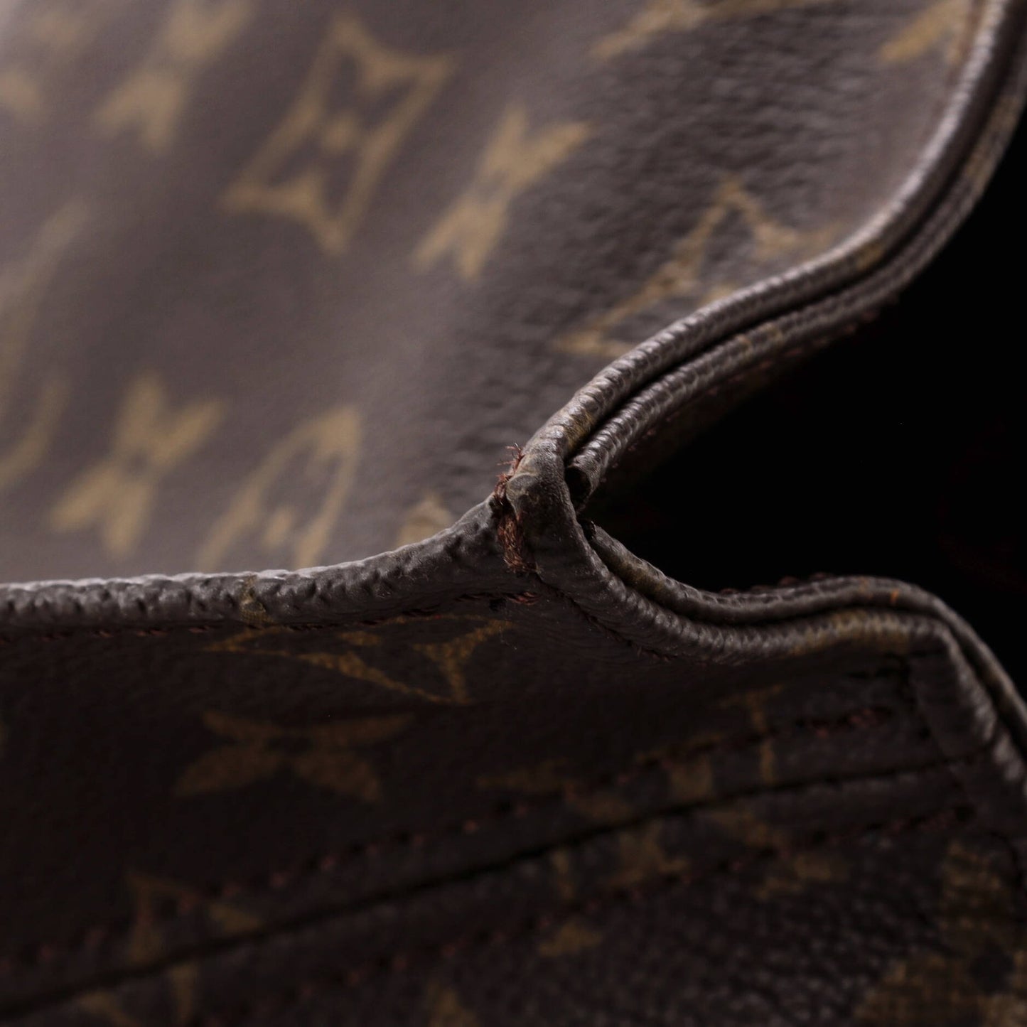 Louis Vuitton Vintage Sac Plat Bag Monogram Canvas