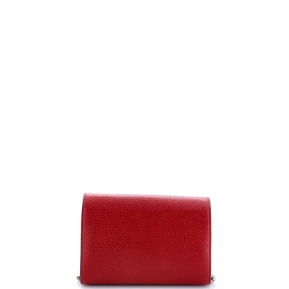 Gucci Dionysus Chain Wallet Leather With Embellished Detail Small