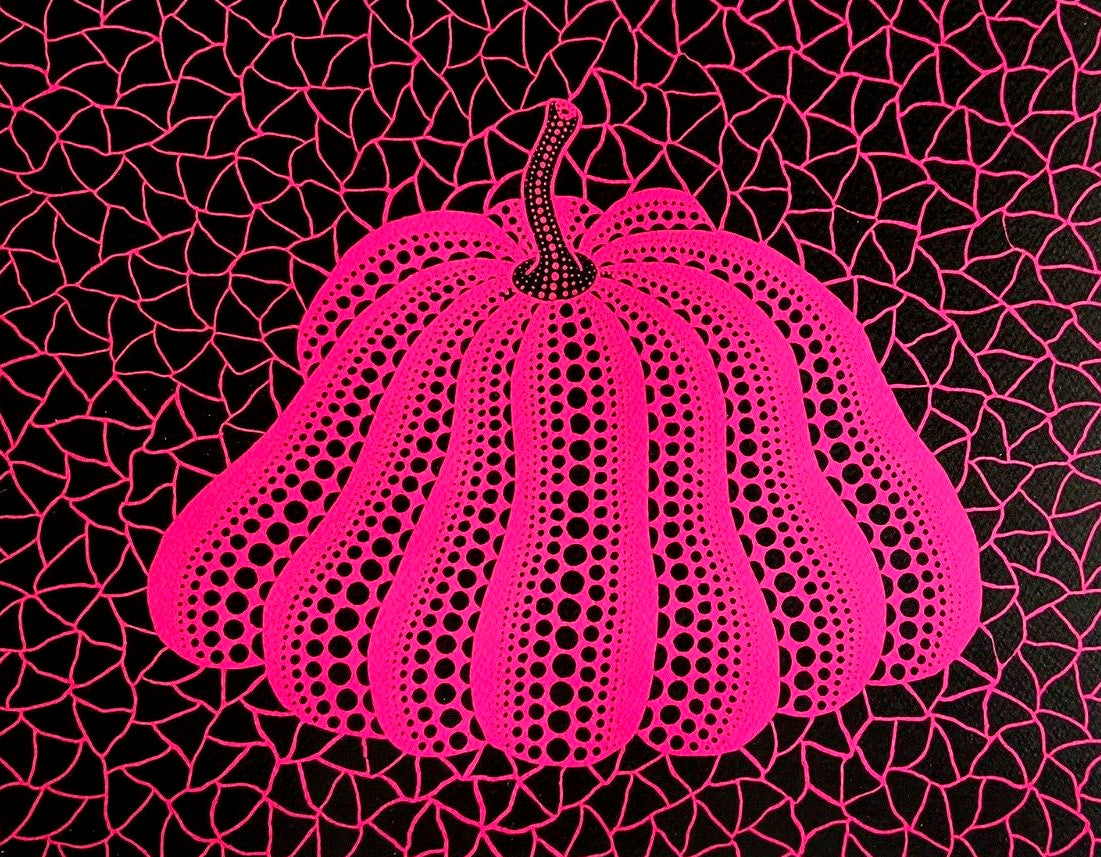 Yayoi Kusama, Lithograph Coa Original Certified Hand-Numbered