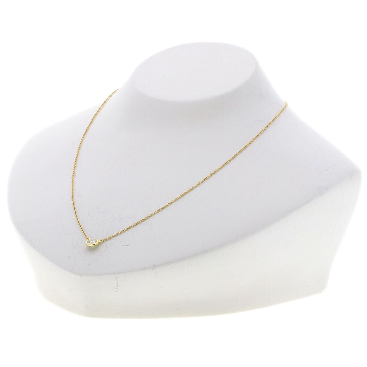 Tiffany&Co.   Necklace By The Yard Diamond K18