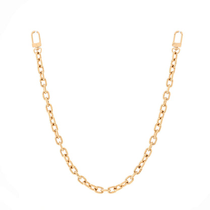 Louis Vuitton Pochette Metis East West Chain Strap Metal