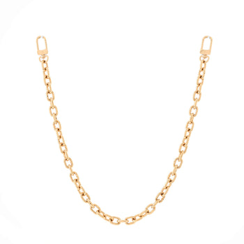 Louis Vuitton Pochette Metis East West Chain Strap Metal