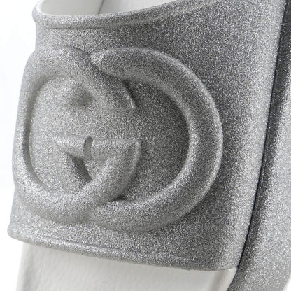 Gucci Interlocking G Platform Slide Sandals Rubber