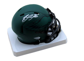 Saquon Barkley Signed/Auto Philadelphia Eagles Rave Mini Helmet Psa/Dna 195209
